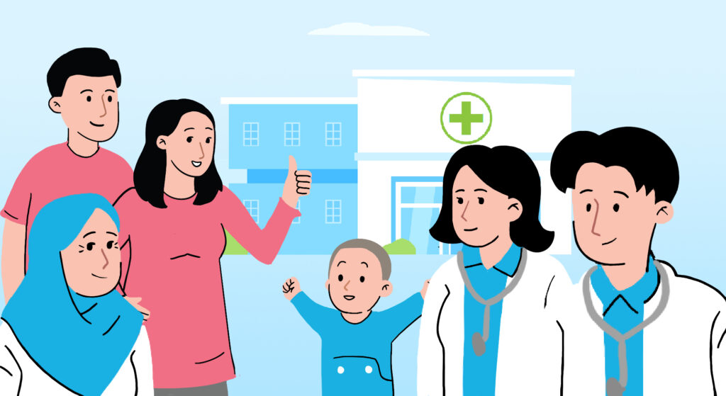Bunda Pintar Reaching Out to Suburban Health Clinics