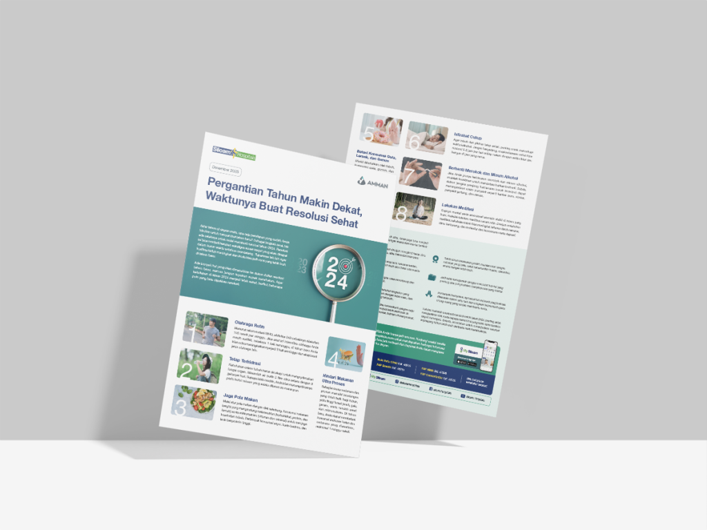 Siloam Hospital Newsletter mockup 3
